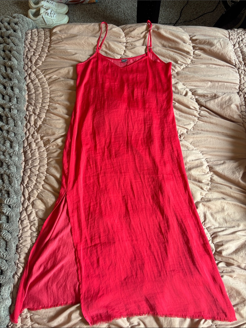 aerie Slip Maxi Dress with Thin Straps - Picture 3 of 5
